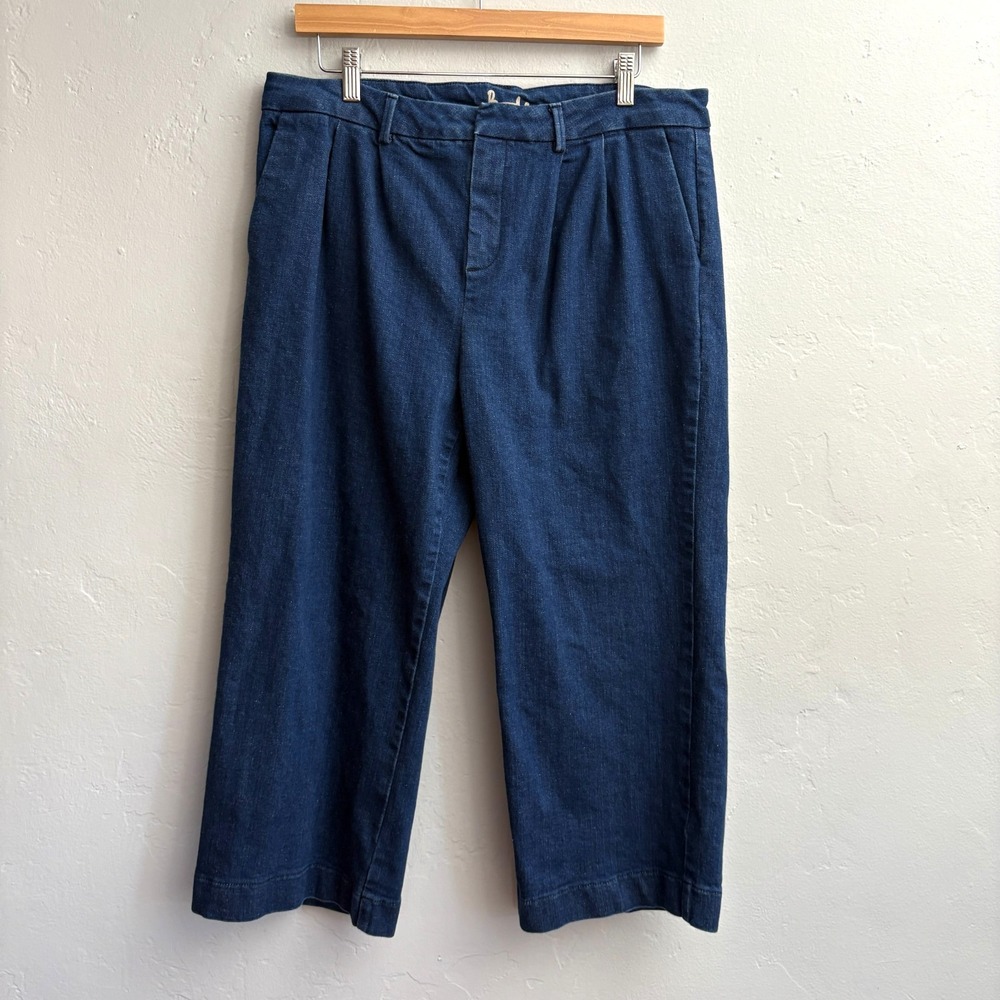 Boden Dark Blue Cropped Jeans XL